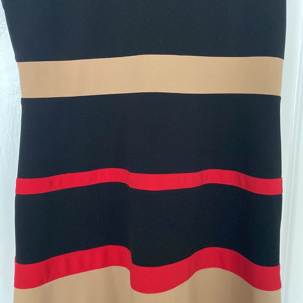 Color Blocked Tommy Hilfiger Casual Dress Size 16 Used - Picture 3 of 7